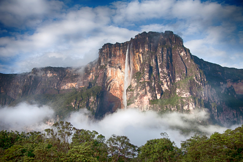 view of angel falls